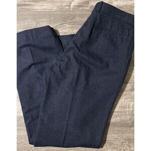 Vintage Woodmere Wool/Polyester Blend Men's Navy Blue Dress Pants Size 36x32